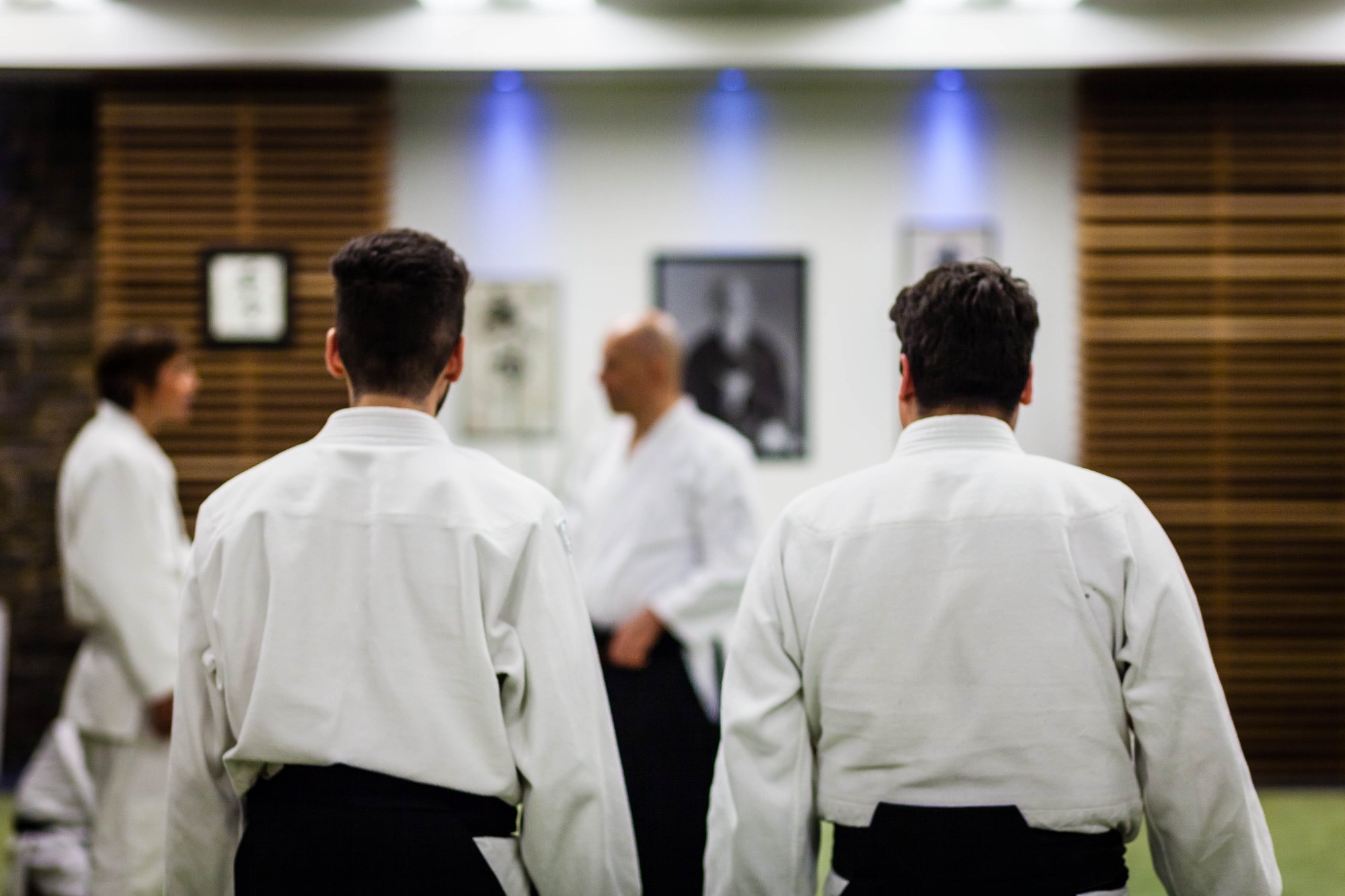 Pratique au dojo